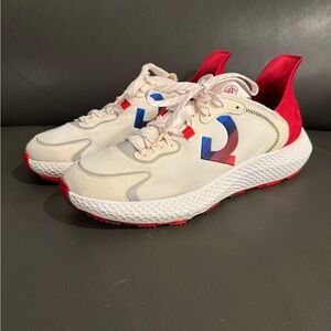 G/Fore Men's MG4X2 Knit Striped Quarter G Hybrid Golf Cross Trainer: Poppy 10.5